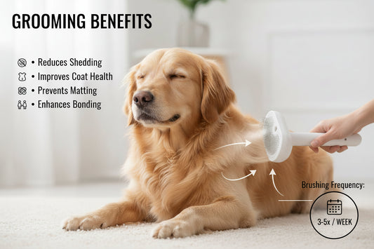 Pet Hair Spray Brush