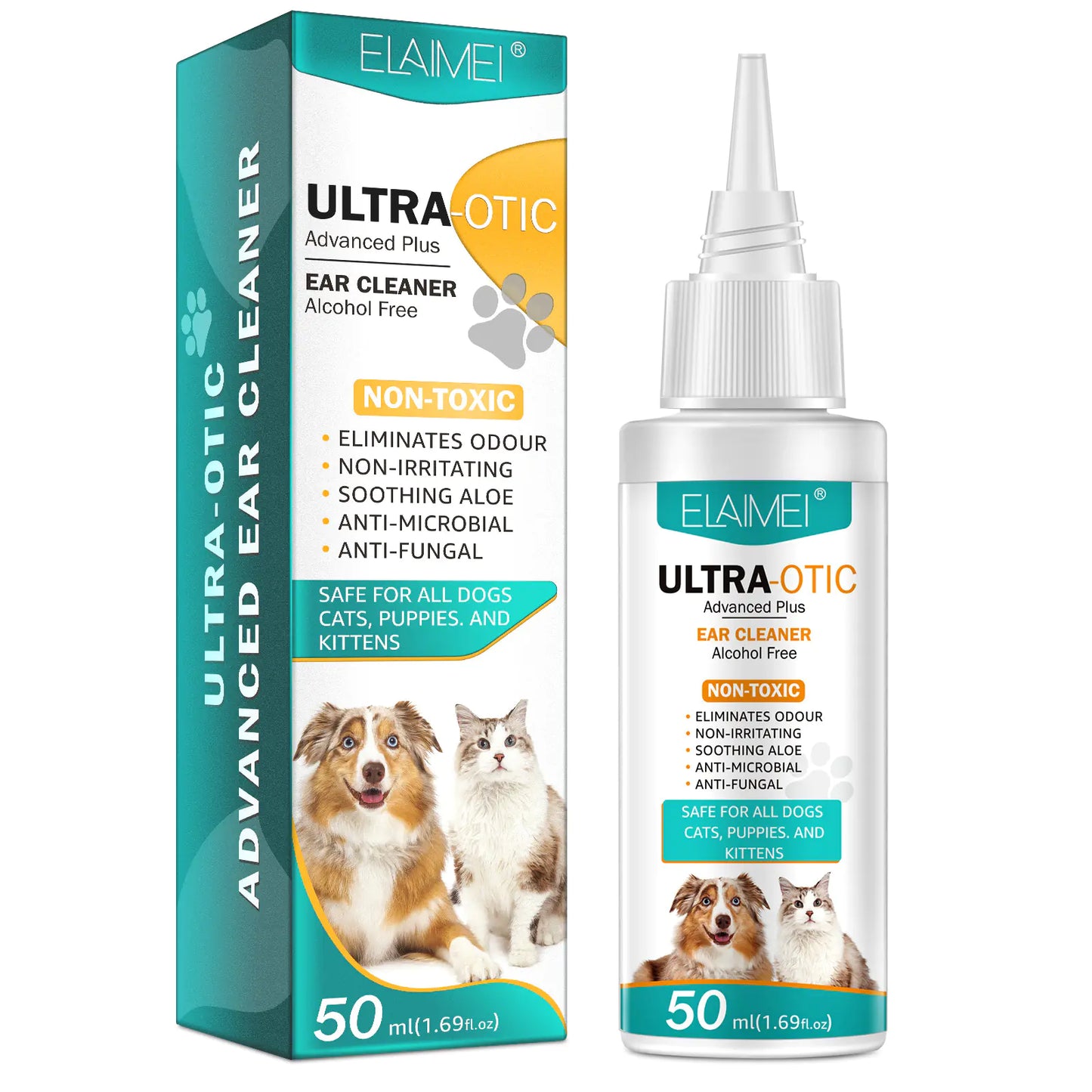 Premium Pet Ear Cleaning Solution (50 ml)