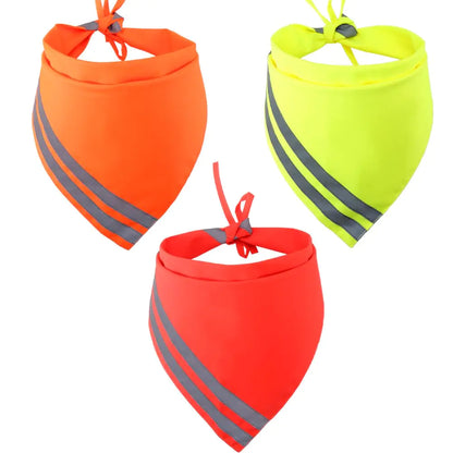 Ultra Reflective High Visibility Dog Bandana